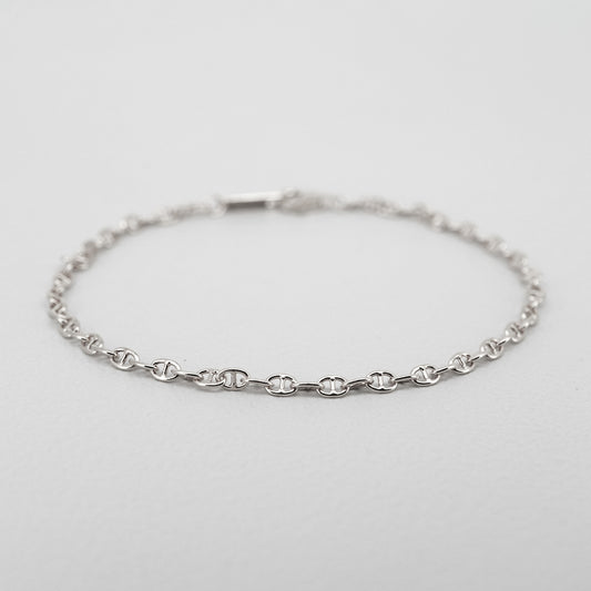 アンカーチェーン ブレスレット(Silver)