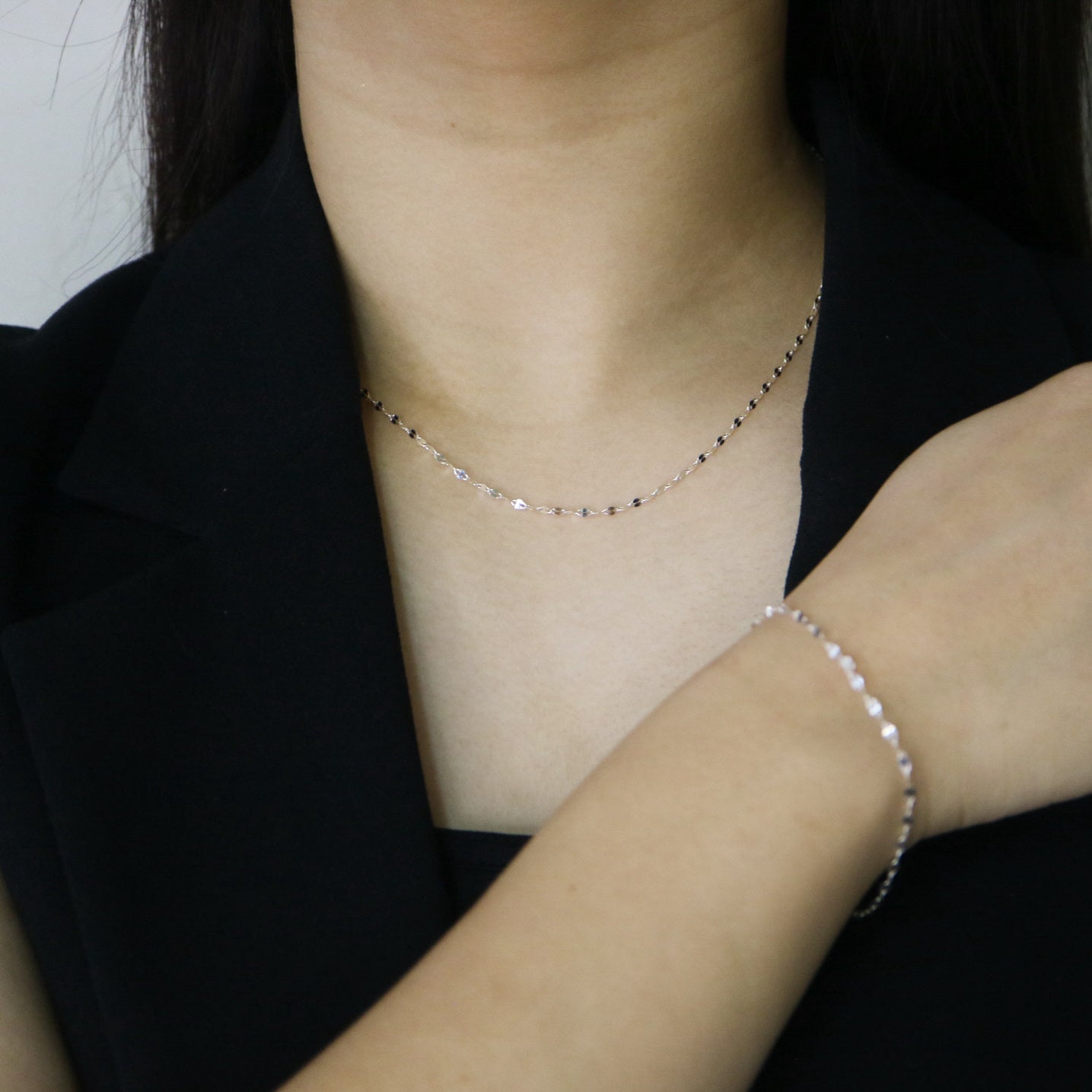 【ペア】スキンチェーン ネックレス