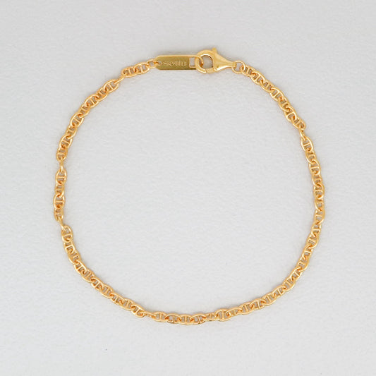 アンカーチェーン ブレスレット（Gold）