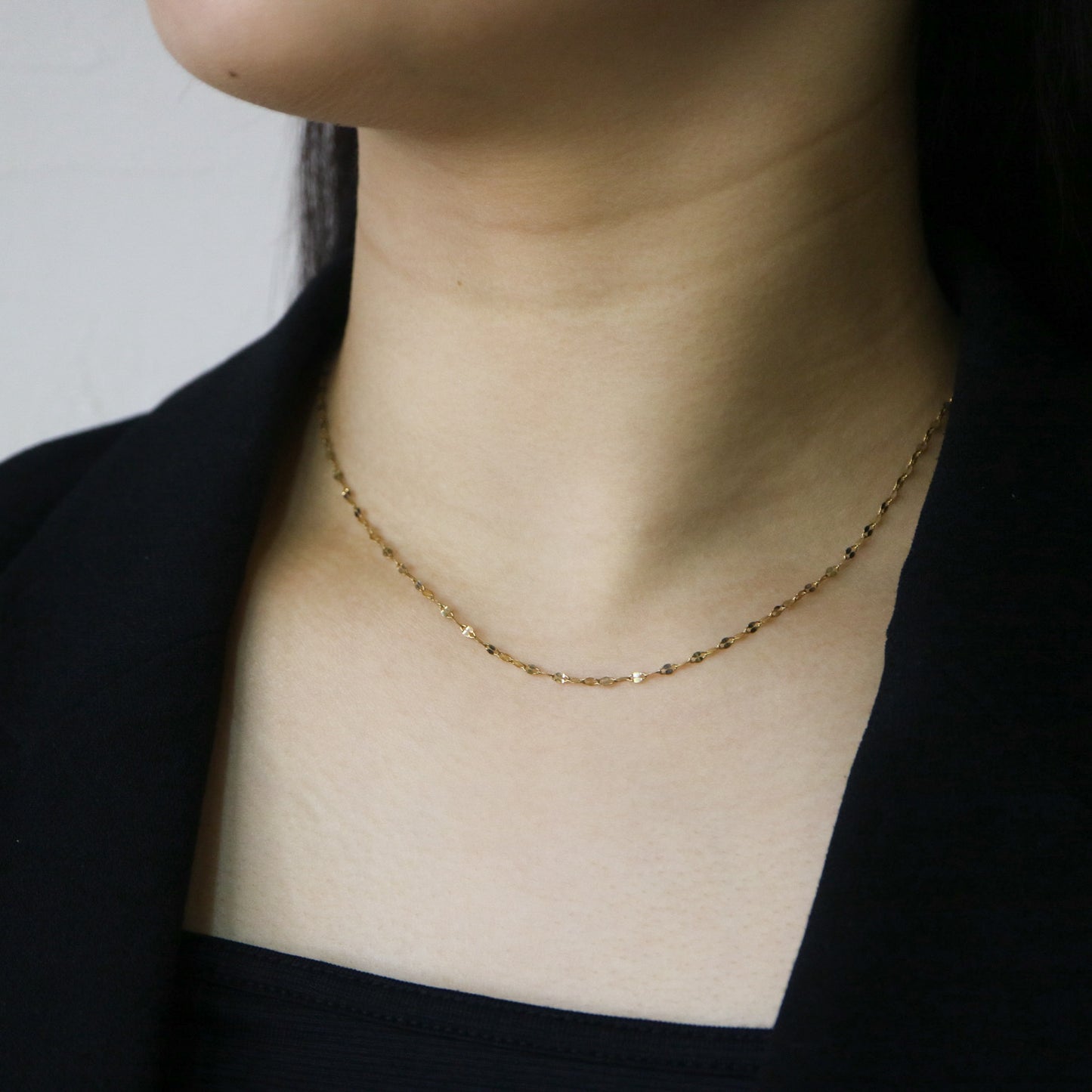 【ペア】スキンチェーン ネックレス