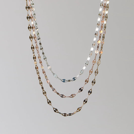 【ペア】スキンチェーン ネックレス