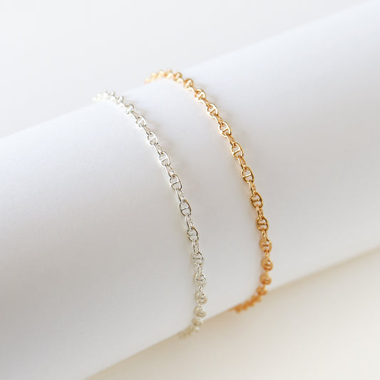 【ペア】アンカーチェーン ブレスレット