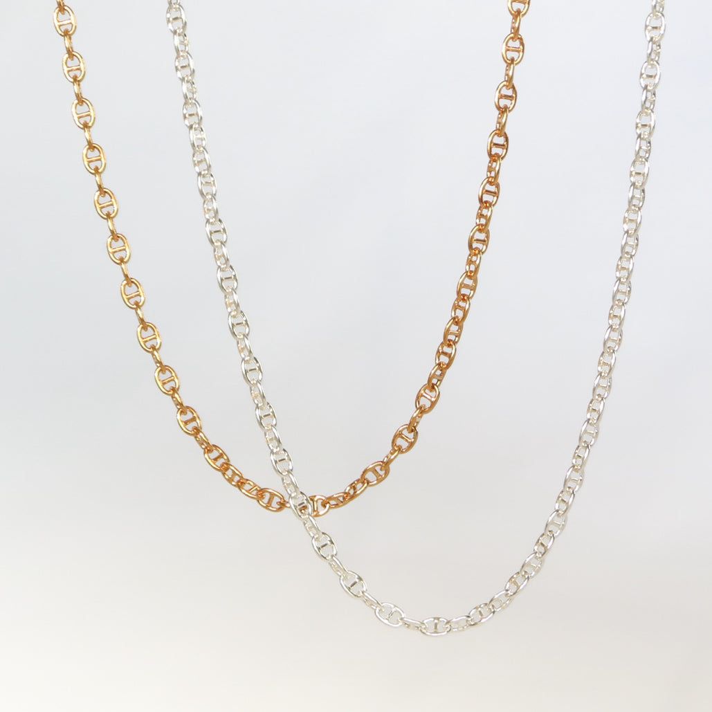 【ペア】アンカーチェーン ネックレス