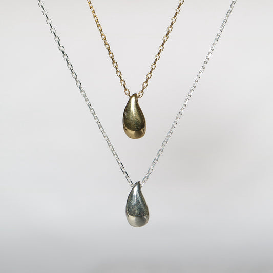 【ペア】ドロップ ネックレス