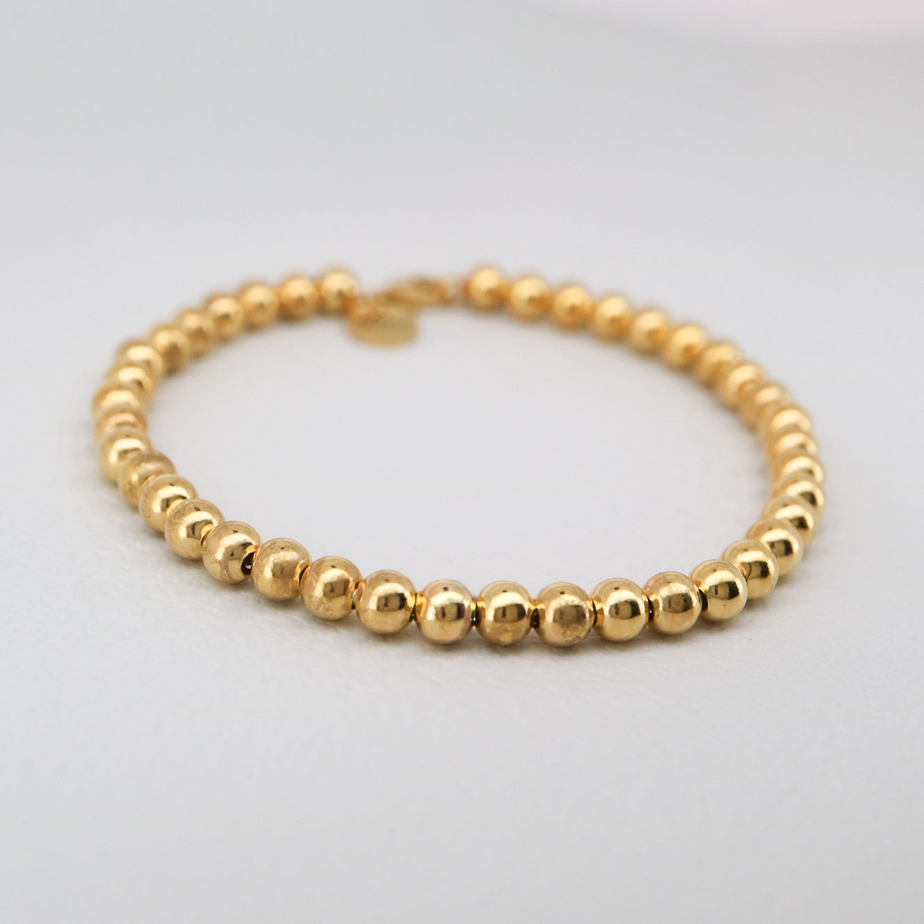 ボールチェーン ブレスレット（Gold)