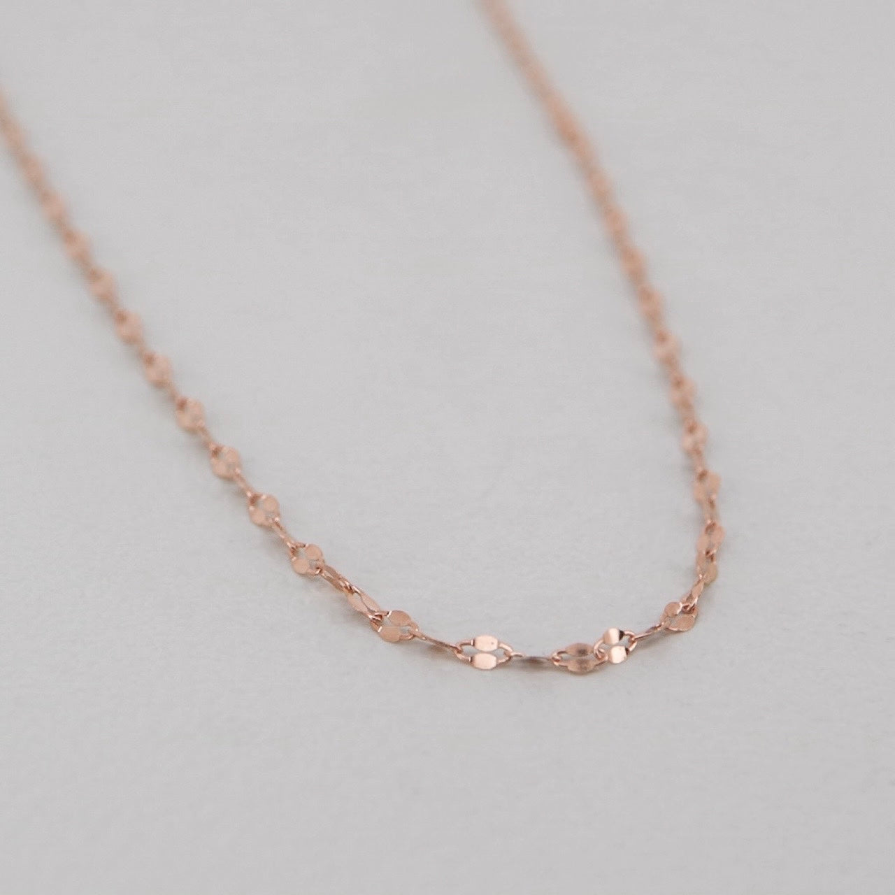 【ペア】スキンチェーン ネックレス