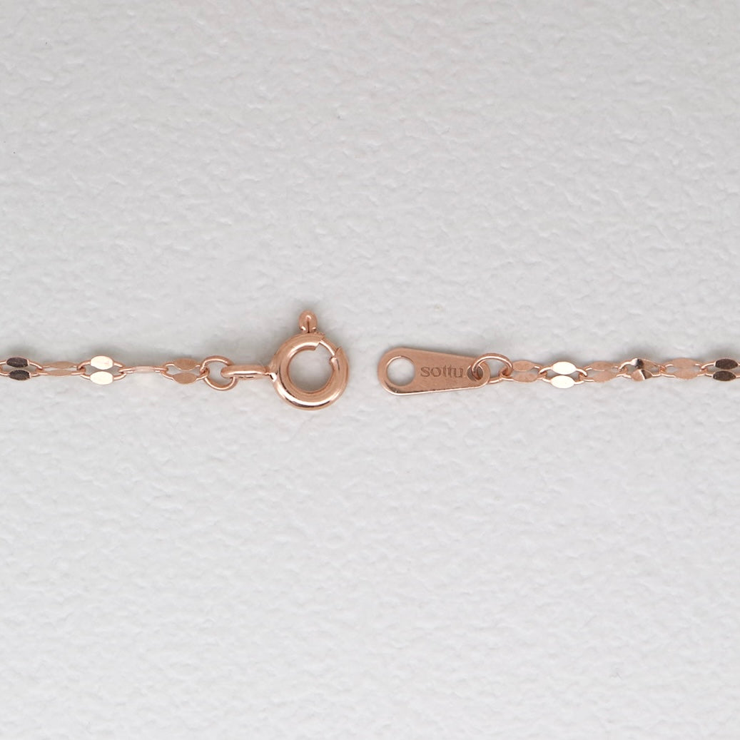 【ペア】スキンチェーン ネックレス